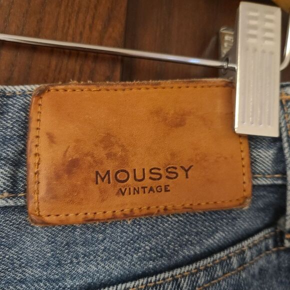 Moussy Vintage Marshall Skinny Boyfriend Jeans Blu 110 *modified* - Picture 8 of 12